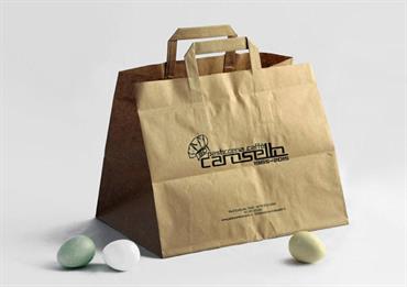 BAG PASTICCERIA CON STAMPA cm.32x22x25