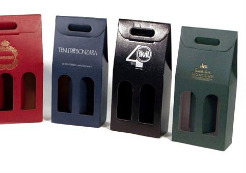 VALIGETTA con FINESTRA 2 Bott. + STAMPA - Cm.18x9x40