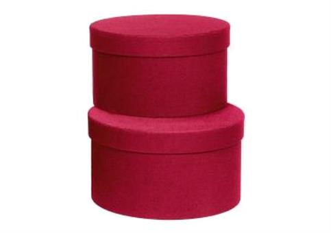 CAPPELLIERA diam.23XH14 ROSSA/NERA