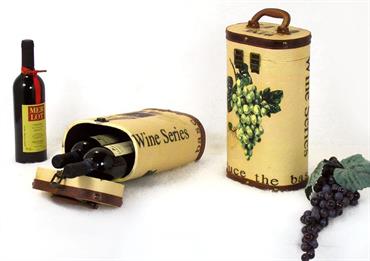 VALIG. 2 Bt. WINE SERIES cm.11x18x33