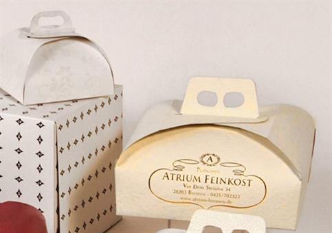 PORTATORTA con STAMPA - Cm.25x25x7