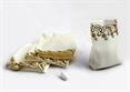 SACCH. Panna RICAMI Oro - Cm.10x13