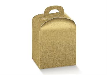 PANETT. cm.10x10x10 PELLE ORO