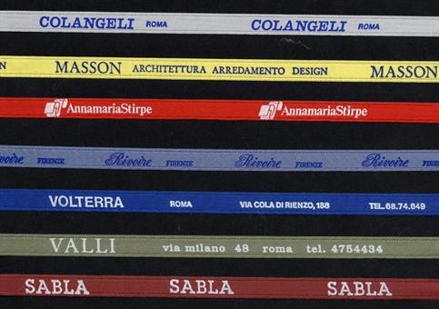 NASTRO personalizz. DOPPIO RASO - Mm.10 mt.100/Prezzo al mt.