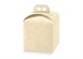 ASTUCCIO PANETTONE alto TELA Neutra - Cm.20x20x18