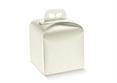 AST.PANETTONE alto SFERE Bianco - Cm.20x20x18