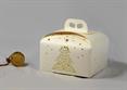 AST. PANETT. GOLDEN TREE cm.25x25x13 n