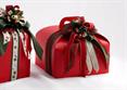 AST.PANETTONE BASSO LINO Rosso Cm.24x24x13