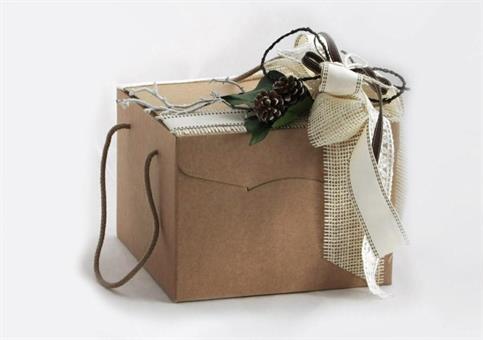 BOX CORDINO AVANA - Cm.21x21x21